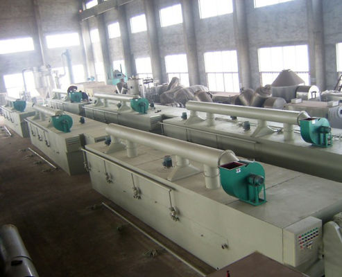 Continuous 304SS 1.2h Dry Time Belt Drying Equipment
