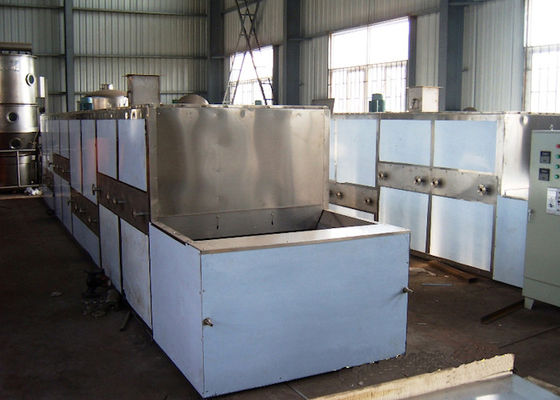 Continuous 304SS 1.2h Dry Time Belt Drying Equipment
