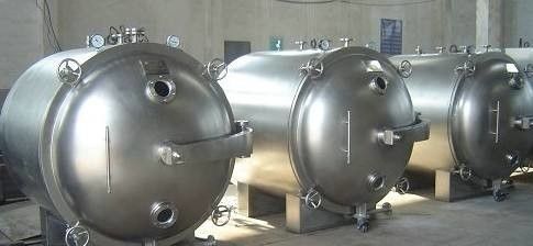 Round Static 12 Trays Vacuum Dryer Oven