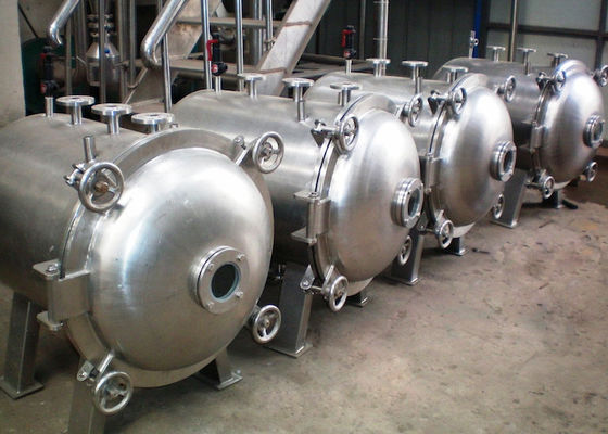 Round 12 Trays Industrial Vacuum Dryer