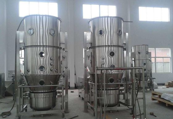 Vertical  160 Kg / Batch Pharmaceutical Fluid Bed Dryer