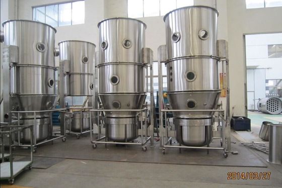 Vertical  160 Kg / Batch Pharmaceutical Fluid Bed Dryer