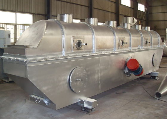 Horizontal 0.8×2 Kw FBD Fluid Bed Dryer