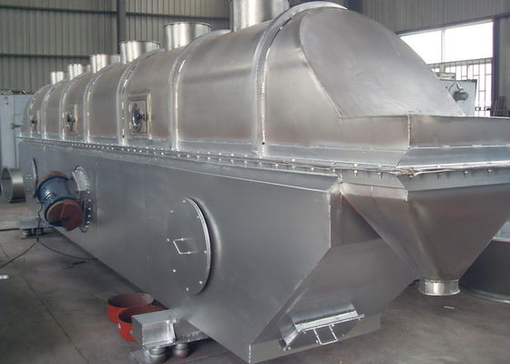 Horizontal 0.8×2 Kw FBD Fluid Bed Dryer
