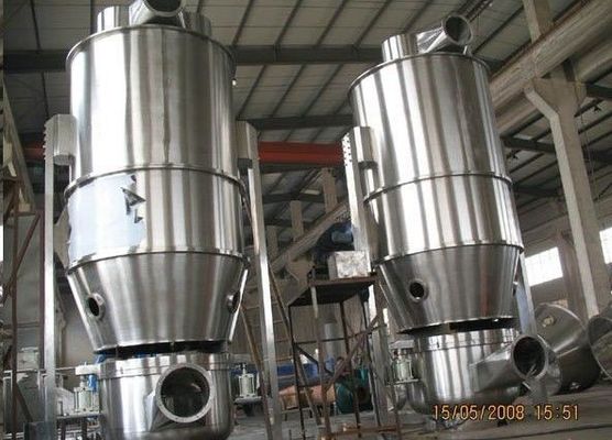Chemical Vertical 366 Kg/H Fluid Bed Dryer