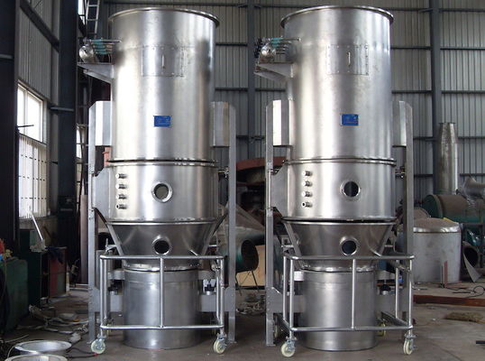 Bottom Spraying 0.6Mpa Fluid Bed Granulator