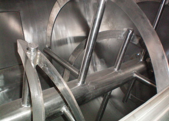 Stirring Paddle  11kw Horizontal Ribbon Mixer
