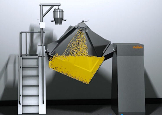 Square Cone 1500L Powder Blending Machine