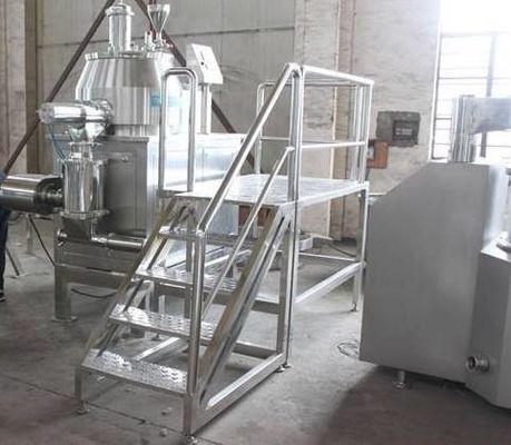 Frequency Control 80 Kg / Batch High Speed Mixer Granulator