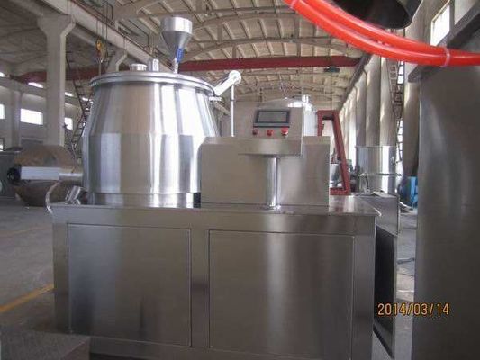 Frequency Control 80 Kg / Batch High Speed Mixer Granulator