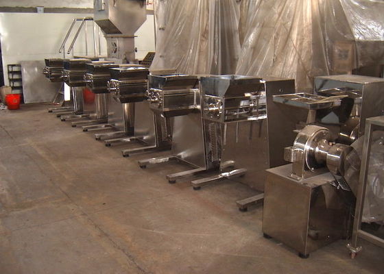 Adjustable Tension 65 R / Min Wet Granulator Machine