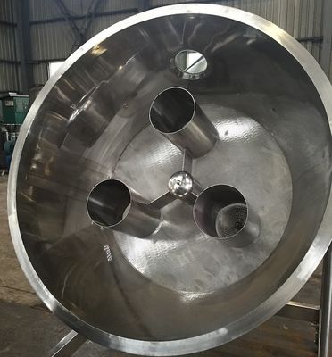 Bottom Spraying  0.6Mpa Fluidized Bed Coating Equipment