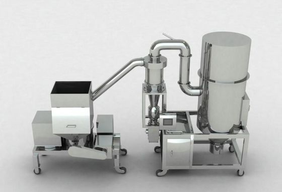 Continuous 13.7kw Industrial Granules Grinder