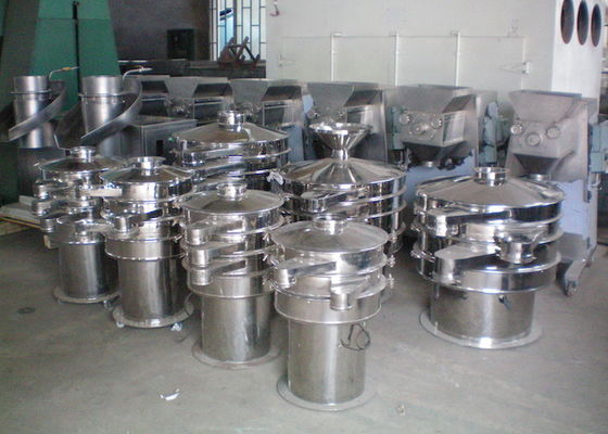 Round 500 kg/h Industrial Granules Grinder
