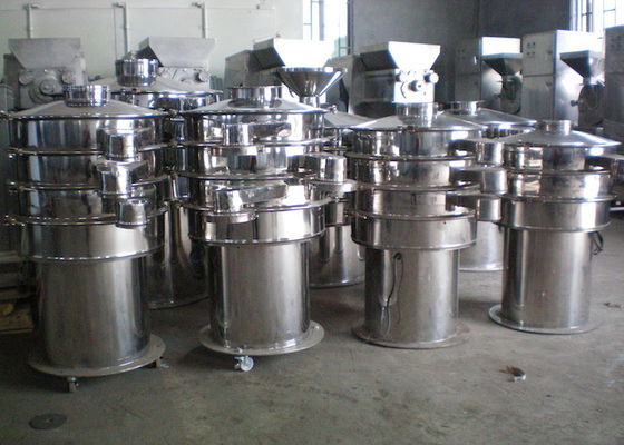 Round 500 kg/h Industrial Granules Grinder