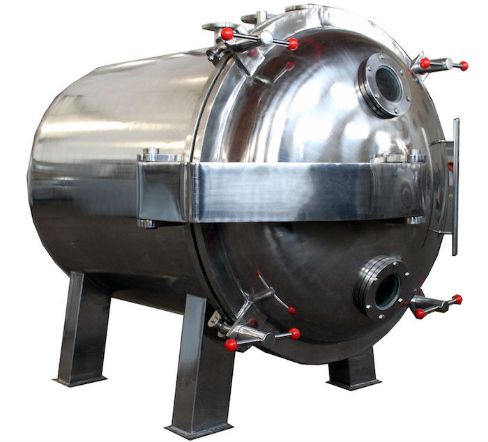 Round Static 12 Trays Vacuum Dryer Oven