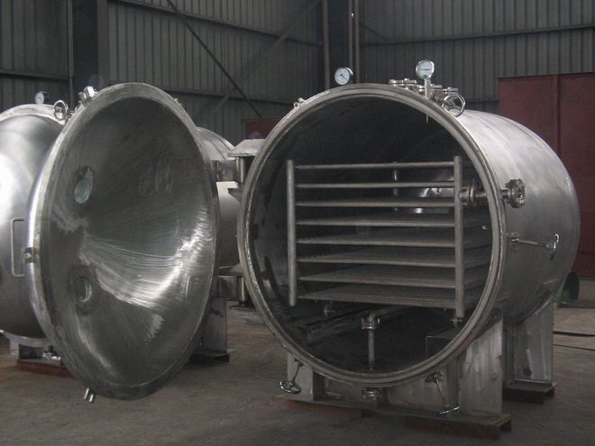 Pharmaceutical Round 3KW Vacuum Drying Equipment
