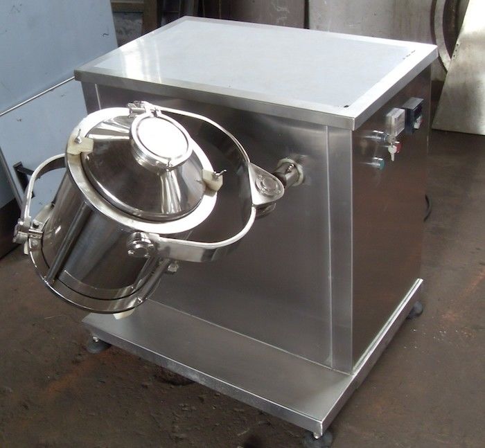 Low RPM 4KW Industrial Powder Mixer Equipment