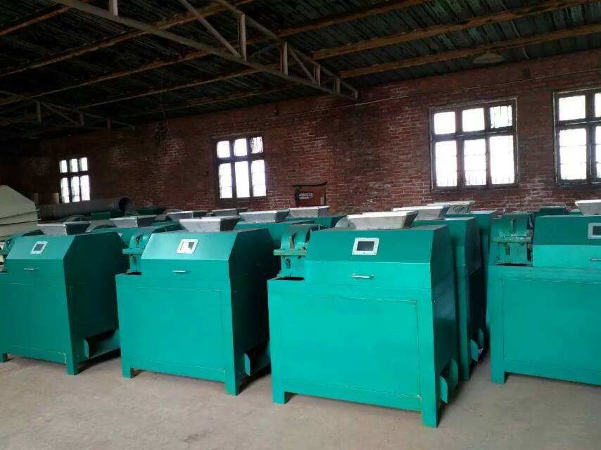 Double Roller Block  30kw Dry Granulator Machine